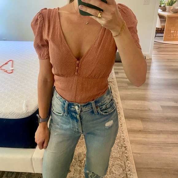 Abercrombie bodysuit. Polka dots size XS - Picture 2 of 5